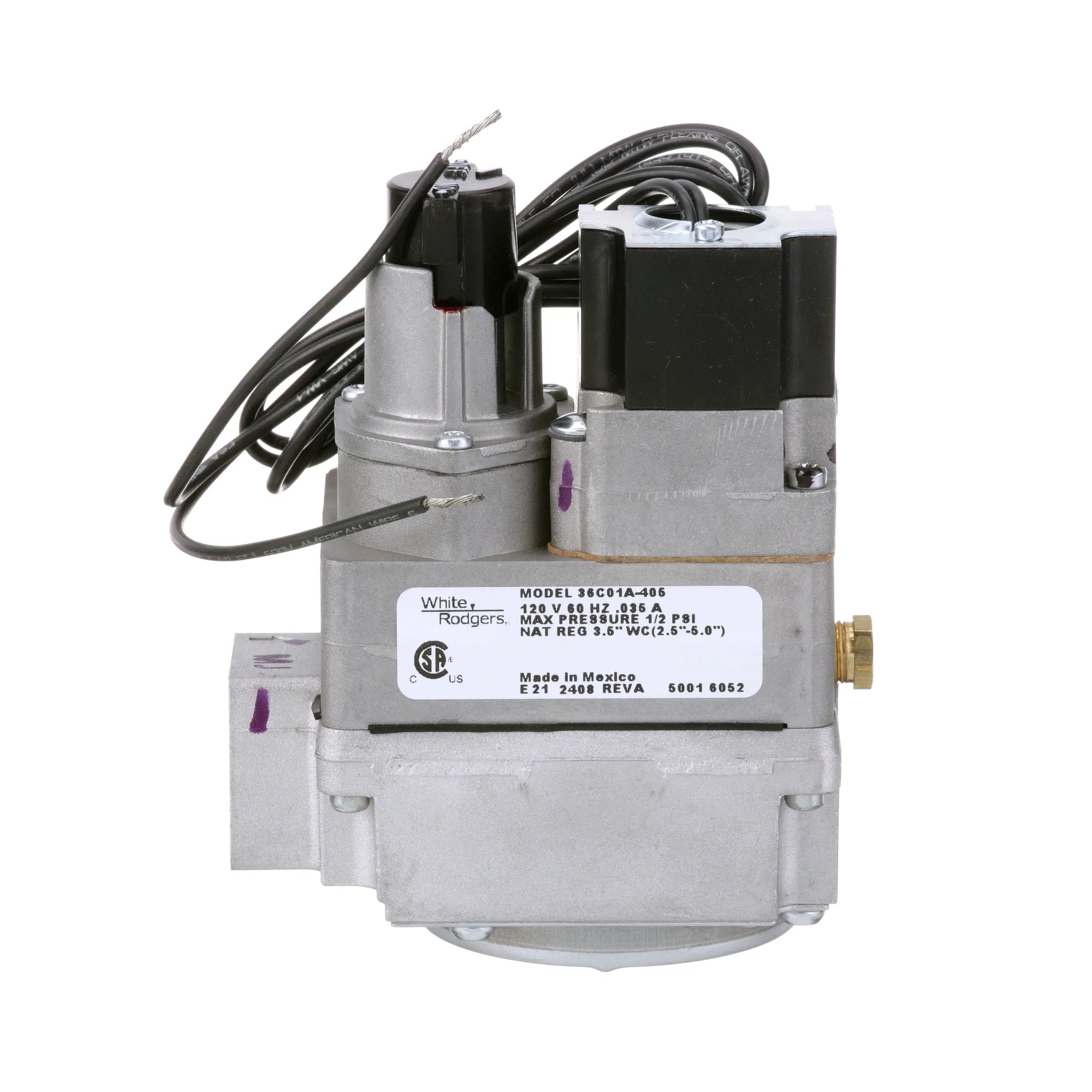 36C01A-284 White Rodgers - Natural Gas Solenoid Valve alternate view 1 36C01A-284 White Rodgers - Natural Gas Solenoid Valve alternate view 1